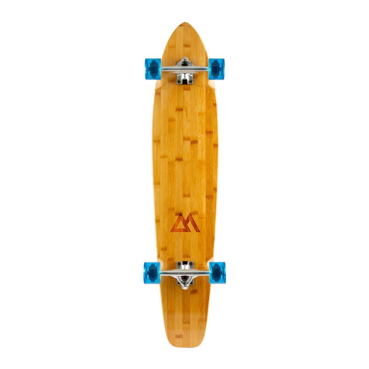 Magneto 44 Inch Kicktail Longboard Skateboard - Blue