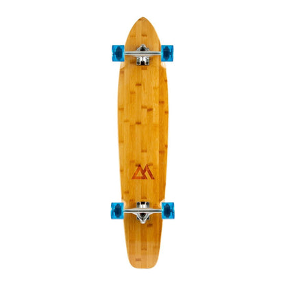 Magneto 44 Inch Kicktail Longboard Skateboard - Blue