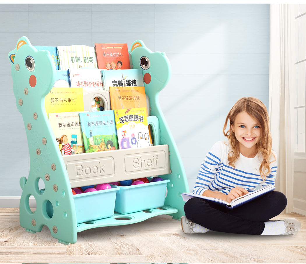 4 In 1 Blue Kids Bookshelf