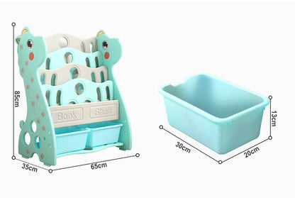 4 In 1 Blue Kids Bookshelf