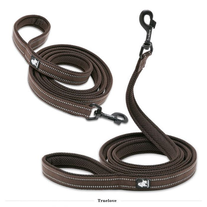 Reflective Pet Leash 2 meters Brown