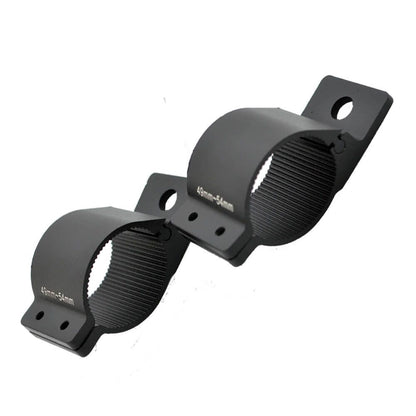 Pair 2" Bullbar Mount Bracket Clamp Led Light Bar Hid Arb Mount Uhf 49 54Mm