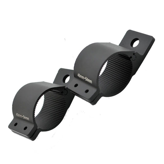 Pair 2" Bullbar Mount Bracket Clamp Led Light Bar Hid Arb Mount Uhf 49 54Mm