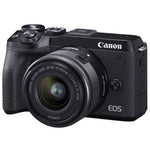 Canon Mark II Mirrorless Camera with EF-M15-45mm Lens + EVFDC2