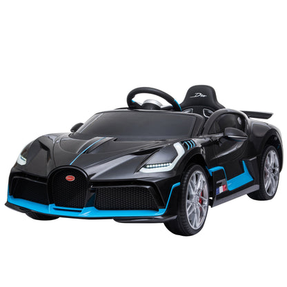 Bugatti Divo Kids Ride On Car Black Edition