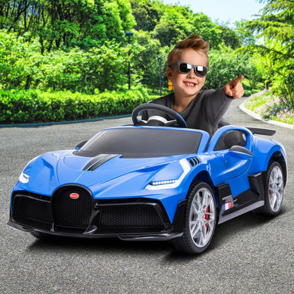 Bugatti Divo Kids Ride On Car Black Edition