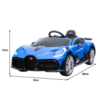 Bugatti Divo Kids Ride On Car Black Edition