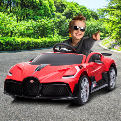 Bugatti Divo Kids Ride On Car Black Edition