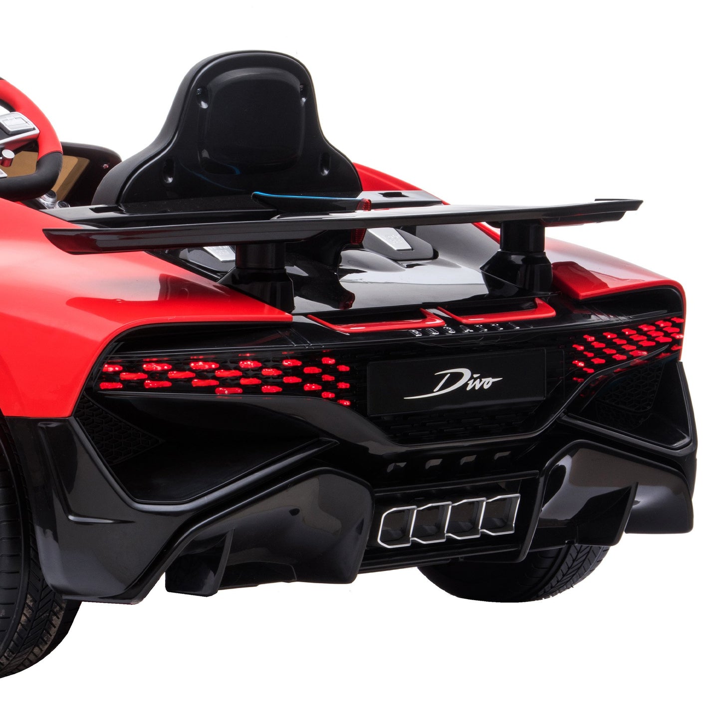 Bugatti Divo Kids Ride On Car Black Edition