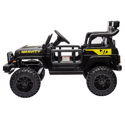 Kahuna S619 Gravity Kids Ride On Car Black/Red/White