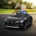 Black/White Lexus LC 500 Kids Ride On Car Toy
