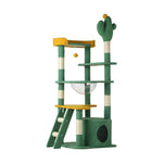 Cat Tree Tower Scratching Post 144cm Pet Condo House Furniture Scratcher