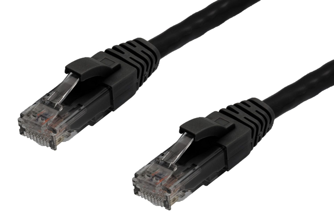 2m Network Cable. Black 
