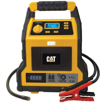 CATÂ Professional Power Station & 1000 Peak Amp Jump Starter & Air Compressor