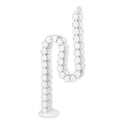  Brateck Quad Entry Vertebrae Cable Management Spine Material White