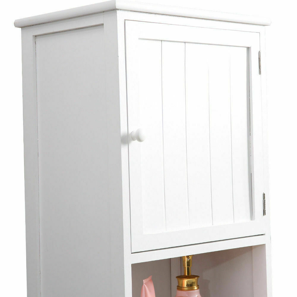 2 in 1 Bathroom Storage Cabinet Laundry Cupboard