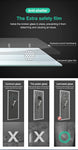 Bath Shower Enclosure Screen Seal Strip Glass Shower Door 760x760x1900mm