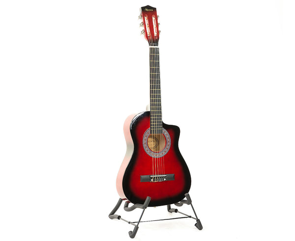  Karrera Childrens Acoustic Guitar Kids - Red