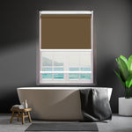 Modern Day/Night Double Roller Blinds Commercial Quality 60x210cm Albaster White