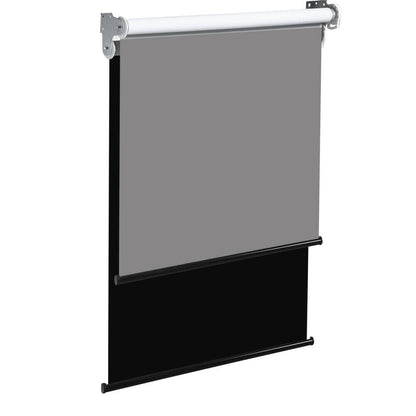 Modern Day/Night Double Roller Blinds Commercial Quality 120x210cm All White