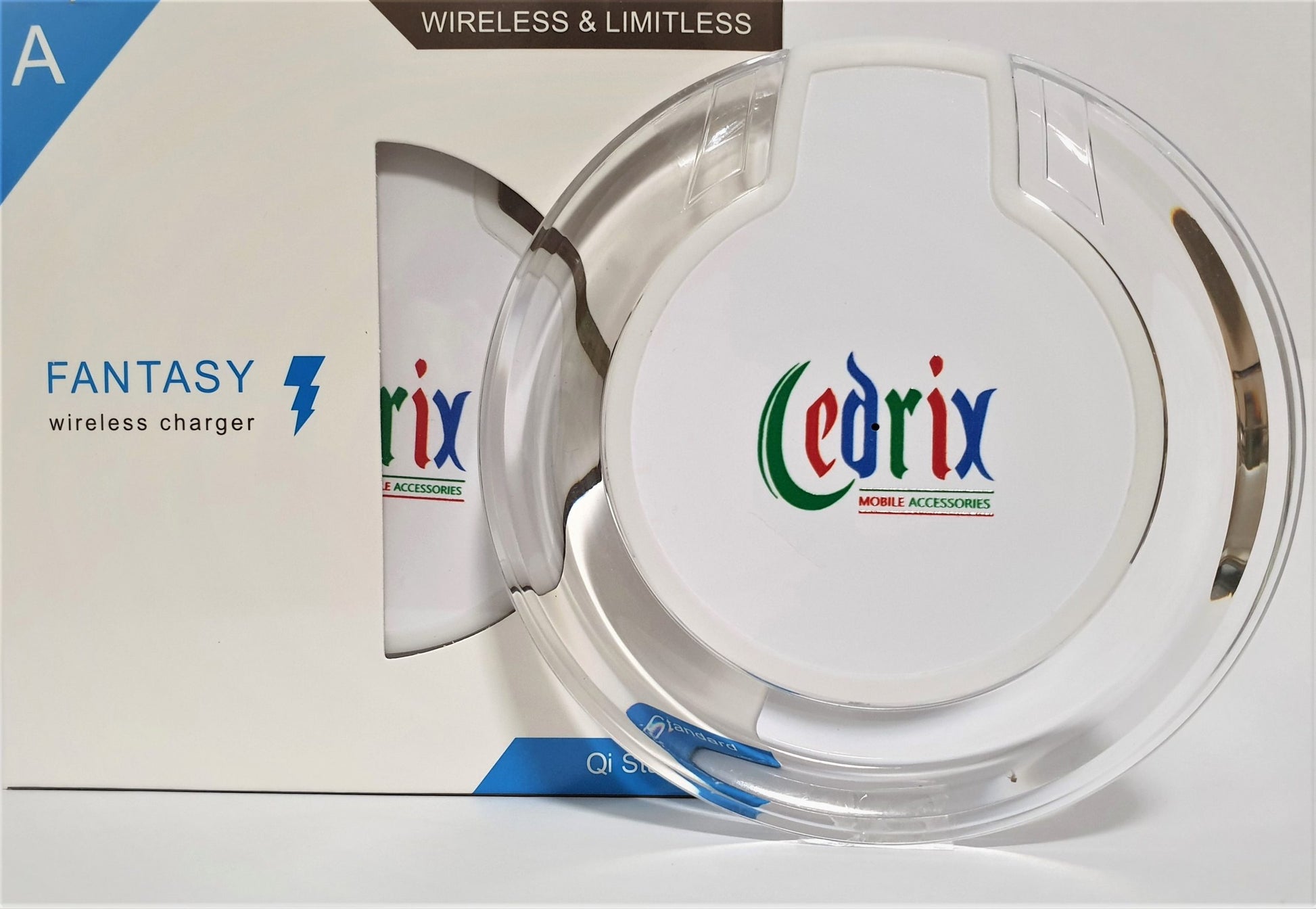 2 x Cedrix QI USB Wireless Chargers