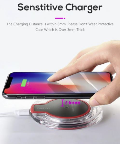 2 x Cedrix QI USB Wireless Chargers
