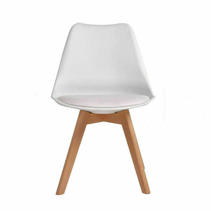2x PU Leather Dining Chair Office Cafe Lounge Chairs
