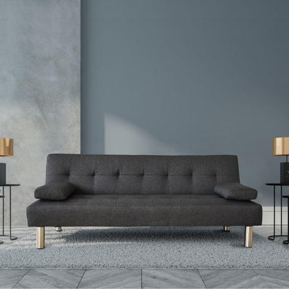 Tufted design 2-in-1 Sofa Bed