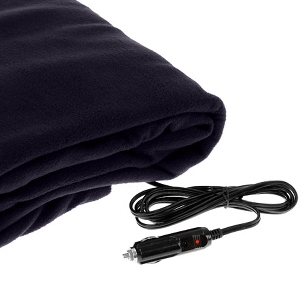 Heated Electric Car Blanket 150x110cm 12V - Blue