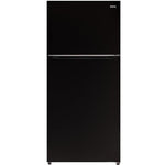 Chiq 515l top mount fridge (black)