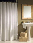 Special Solid White Shower Curtain 2m Long