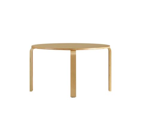 Coffee Table Round Side End Tables Bedside Furniture Wooden 90CM