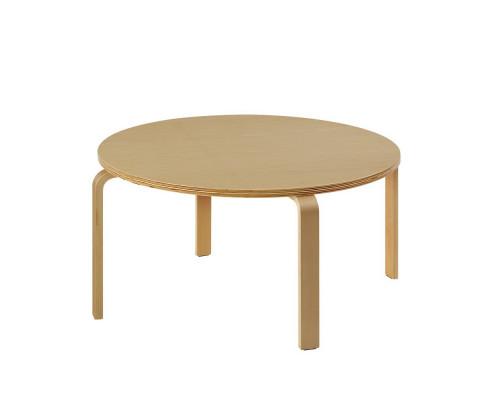 Coffee Table Round Side End Tables Bedside Furniture Wooden 90CM
