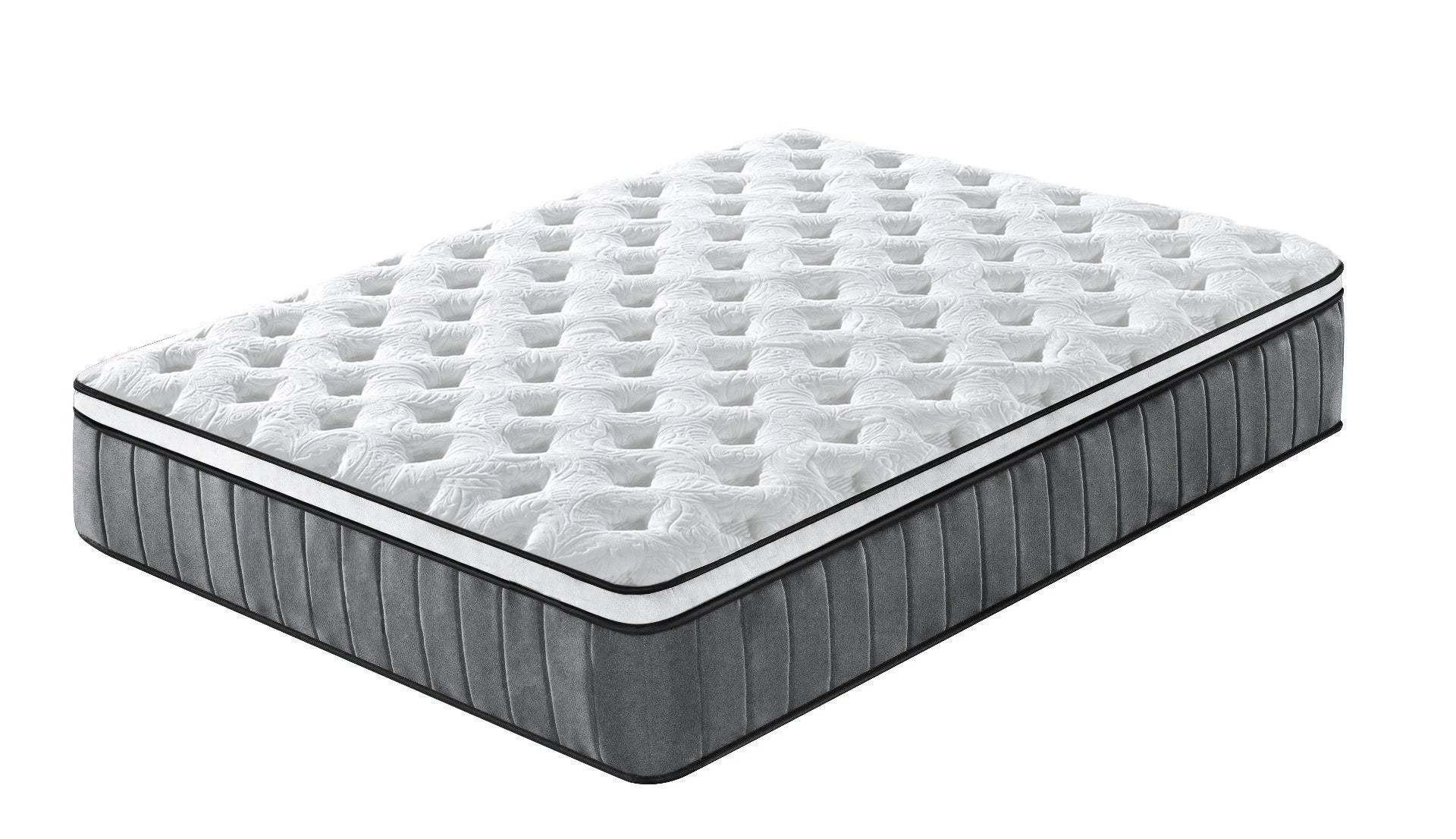 King Size Cooling Gel Tri-Foam Spring Euro Mattress