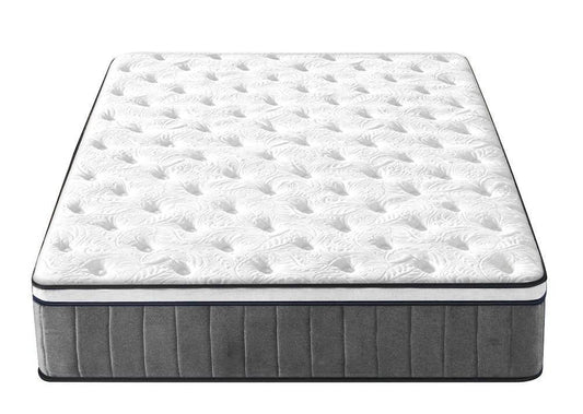 King Single Size Cooling Gel Tri-Foam Spring Euro Mattress