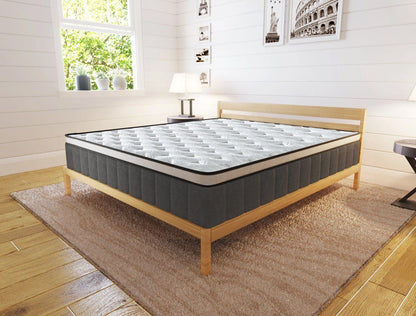 King Size Cooling Gel Tri-Foam Spring Euro Mattress