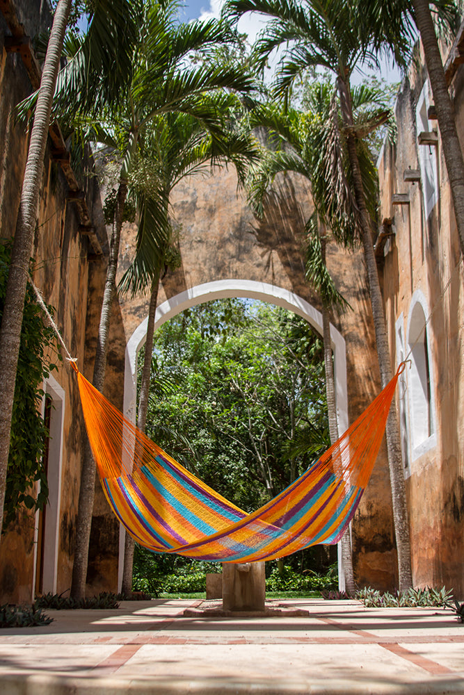 Queen Size Cotton Hammock in Alegra