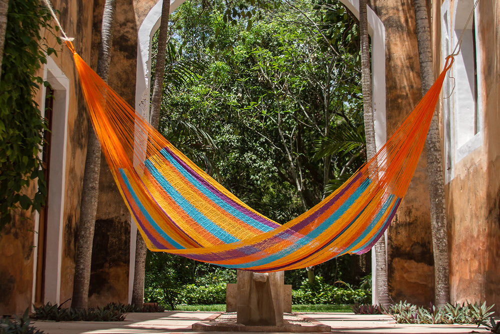 Queen Size Cotton Hammock in Alegra