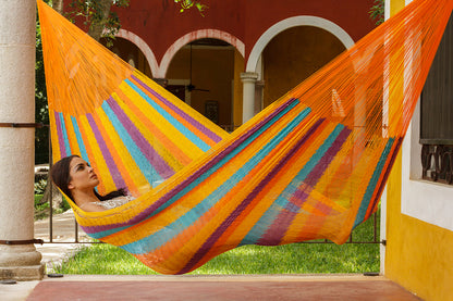 Queen Size Cotton Hammock in Alegra