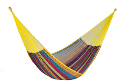 King Size Cotton Hammock in Confeti