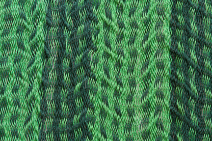 Queen Size Cotton Mexican Hammock in Jardin Colour