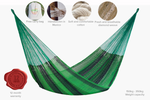 Queen Size Cotton Mexican Hammock in Jardin Colour
