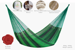 King Size Cotton Mexican Hammock in Jardin Colour