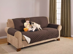 3 Seater Slipcovers Brown/Beige