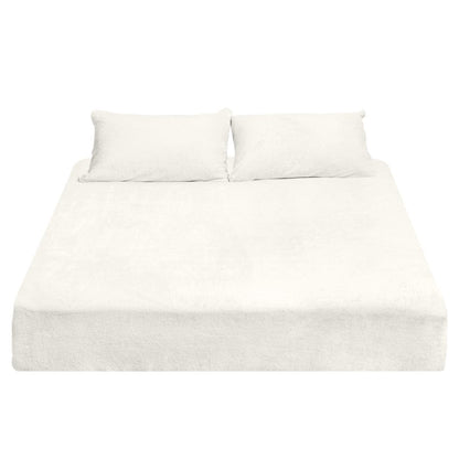 Cozy Winter Bedding: Flannel Fitted Bed Sheet Set with Pillowcase