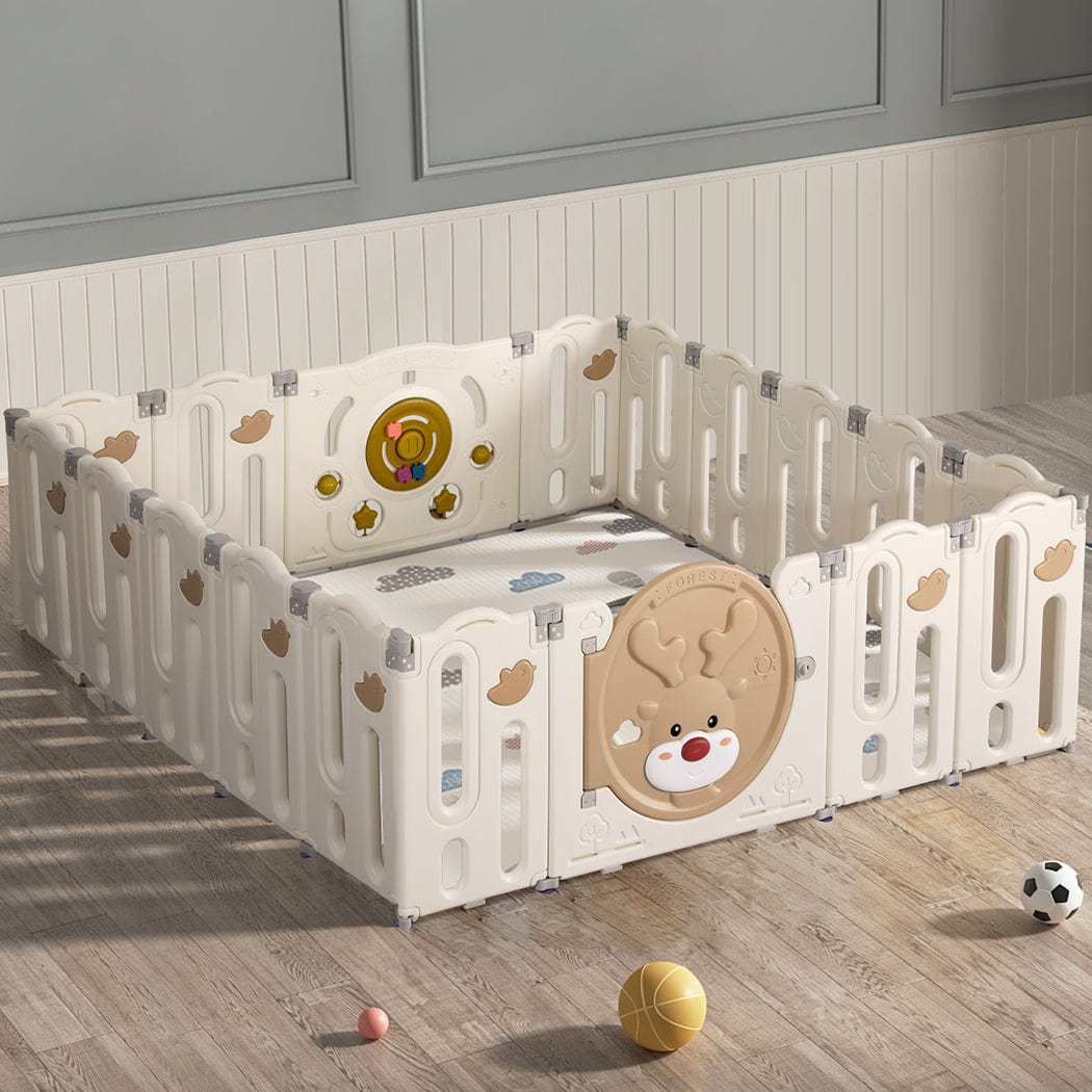 Create a Secure and Engaging Play Area for Your Child with a 14-Panel