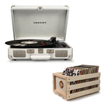 White Sands - Bluetooth Turntable & Record Storage Crate
