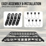 Universal Car Roof Rack Cage Cargo Carrier