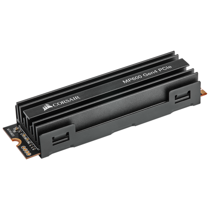 Corsair Force MP600 500GB NVMe PCIex4 Gen4 SSD  MTBF with Heatsink AES 256-bit Encryption