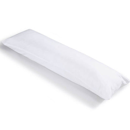 Body Full Long Pillow Luxury Slip Cotton Maternity Pregnancy 137cm Black